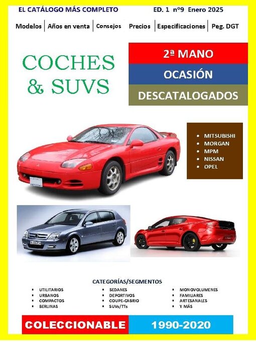 Title details for Coches & Suvs 2ª Mano by Auto Catalogo Nacional - Available